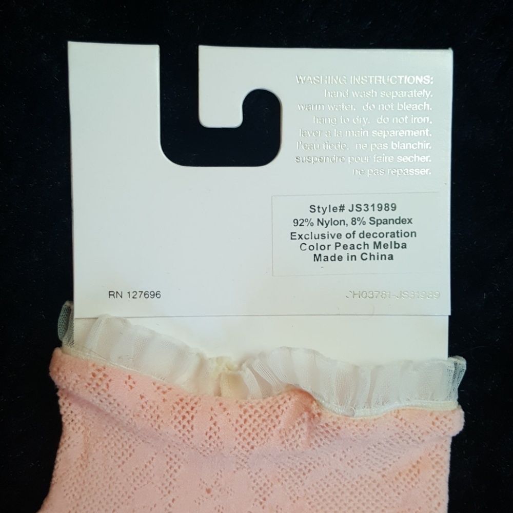 Peach anklet - Picture 4 of 5